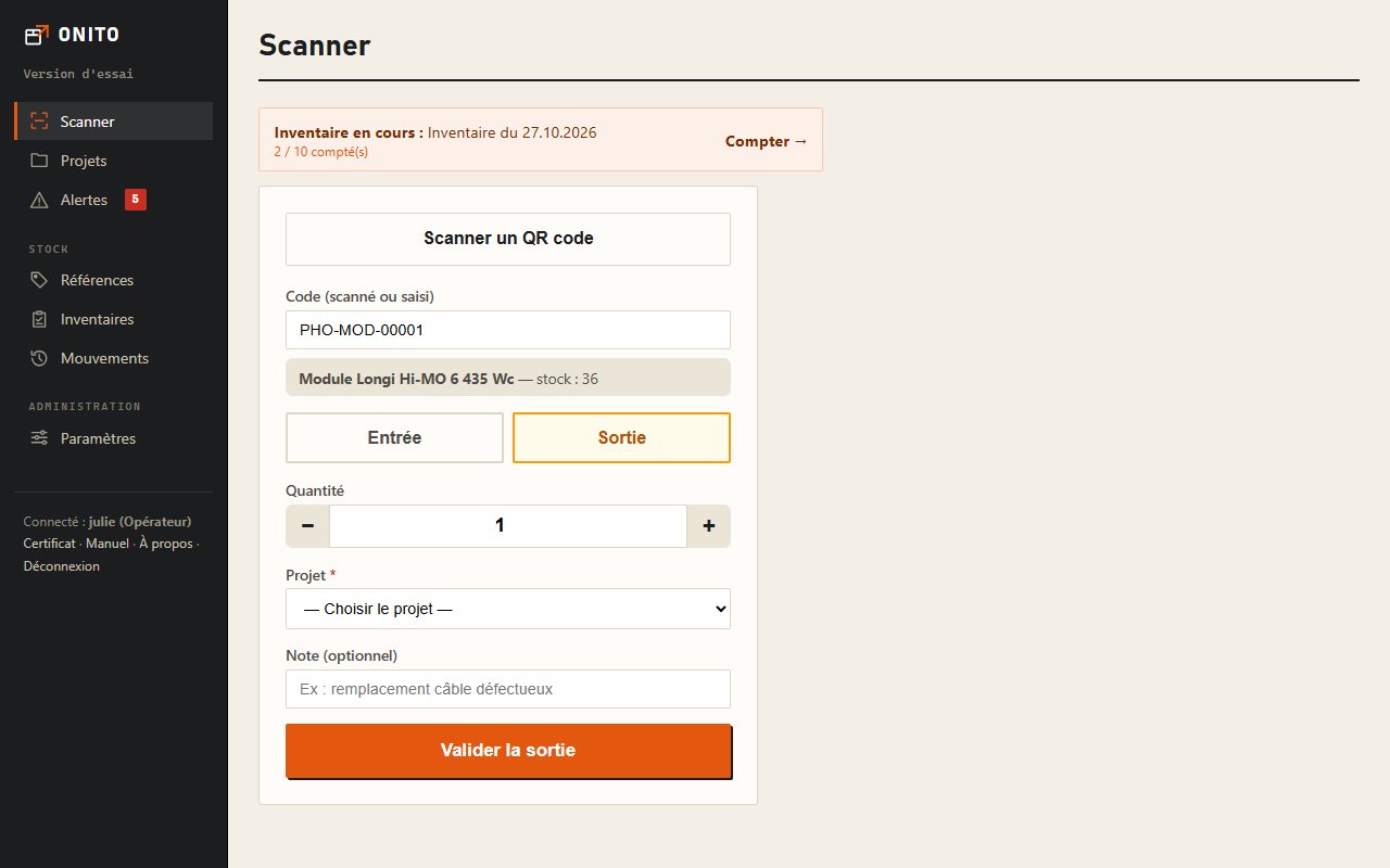 Scanner sur PC
